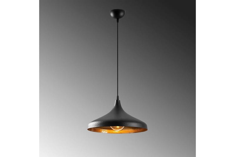 Taklampe Thela Stor Svart - Svart - Belysning - Innendørsbelysning & Lamper - Taklampe - Kjøkkenlampe & taklampe kjøkken