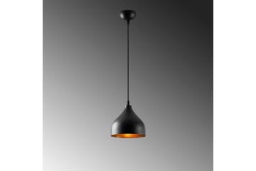 Taklampe Thela Svart - Svart - Belysning - Innendørsbelysning & Lamper - Taklampe - Kjøkkenlampe & taklampe kjøkken