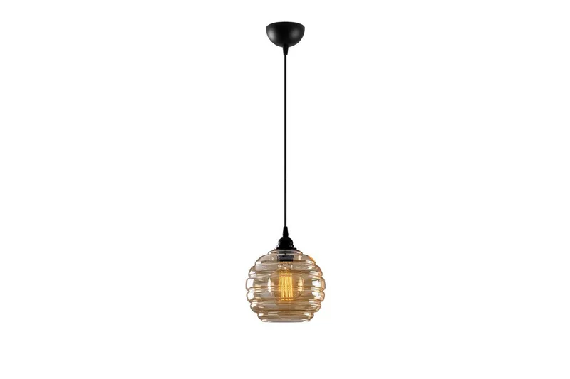 Taklampe Torinville Gull / Svart, Gull/Svart