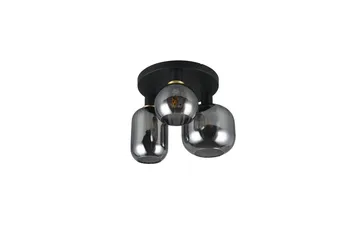 Taklampe TRIO Diva Matt svart/krom - Matt svart/krom - Belysning - Innendørsbelysning & Lamper - Taklampe - Takplafond