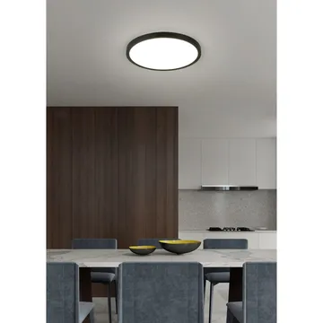 Taklampe TRIO Draco - 40 cm, Matt svart - Belysning - Innendørsbelysning & Lamper - Taklampe - Takplafond