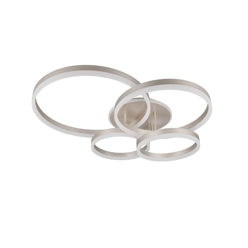 Taklampe TRIO Drake - Børstet stål - Belysning - Innendørsbelysning & Lamper - Taklampe - Takplafond