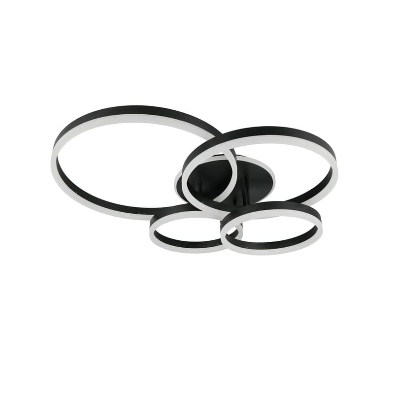 Taklampe TRIO Drake - Matt svart - Belysning - Innendørsbelysning & Lamper - Taklampe - Takplafond