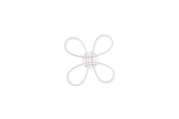 Taklampe TRIO Fly 40 cm, Matt hvit - 40 cm, Matt hvit - Belysning - Innendørsbelysning & Lamper - Taklampe - Takplafond