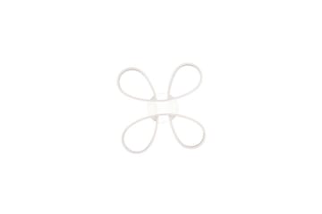 Taklampe TRIO Fly 40 cm, Matt hvit - 40 cm, Matt hvit - Belysning - Innendørsbelysning & Lamper - Taklampe - Takplafond