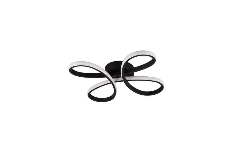 Taklampe TRIO Fly 40 cm, Matt svart - 40 cm, Matt svart - Belysning - Innendørsbelysning & Lamper - Taklampe - Takplafond