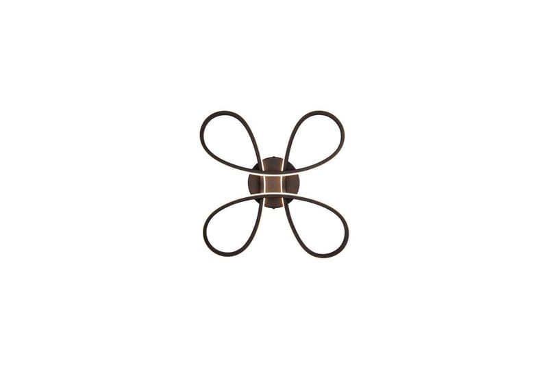 Taklampe TRIO Fly 40 cm, Matt svart - 40 cm, Matt svart - Belysning - Innendørsbelysning & Lamper - Taklampe - Takplafond