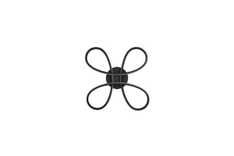 Taklampe TRIO Fly 40 cm, Matt svart - 40 cm, Matt svart - Belysning - Innendørsbelysning & Lamper - Taklampe - Takplafond