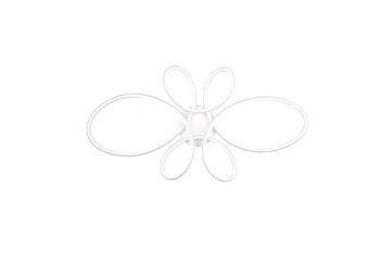 Taklampe TRIO Fly 83 cm, Matt hvit - 83 cm, Matt hvit - Belysning - Innendørsbelysning & Lamper - Taklampe - Takplafond