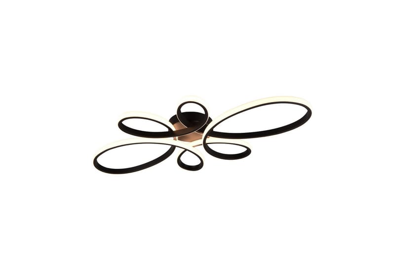 Taklampe TRIO Fly 83 cm, Matt svart - 83 cm, Matt svart - Belysning - Innendørsbelysning & Lamper - Taklampe - Takplafond