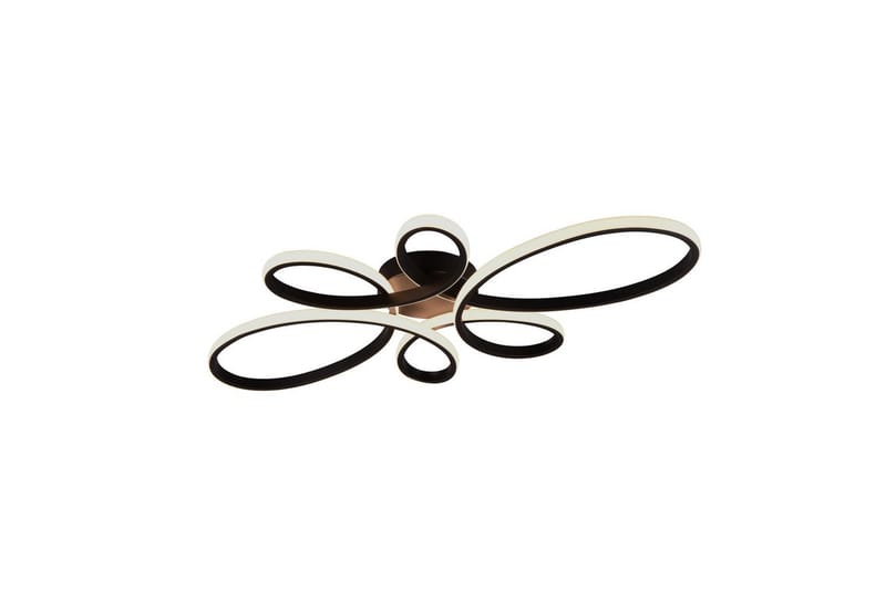 Taklampe TRIO Fly 83 cm, Matt svart - 83 cm, Matt svart - Belysning - Innendørsbelysning & Lamper - Taklampe - Takplafond