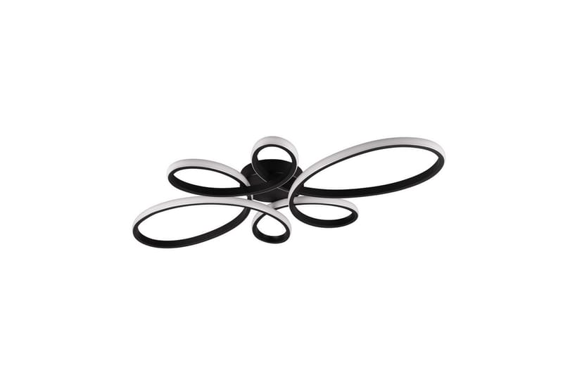 Taklampe TRIO Fly 83 cm, Matt svart - 83 cm, Matt svart - Belysning - Innendørsbelysning & Lamper - Taklampe - Takplafond