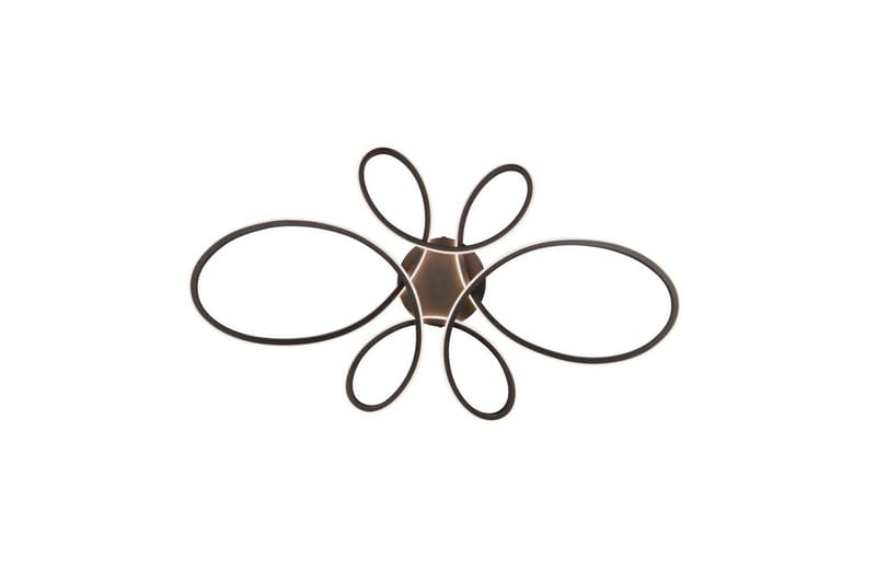 Taklampe TRIO Fly 83 cm, Matt svart - 83 cm, Matt svart - Belysning - Innendørsbelysning & Lamper - Taklampe - Takplafond
