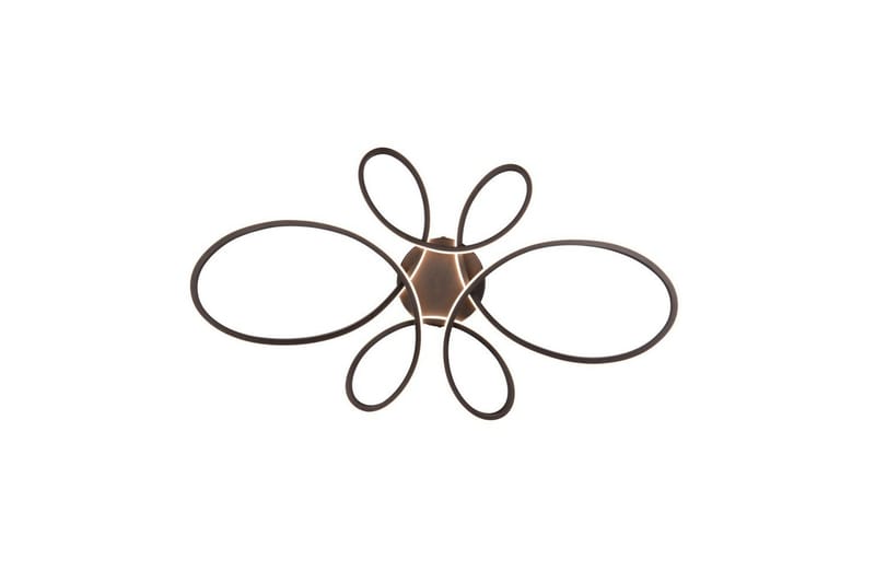 Taklampe TRIO Fly 83 cm, Matt svart - 83 cm, Matt svart - Belysning - Innendørsbelysning & Lamper - Taklampe - Takplafond