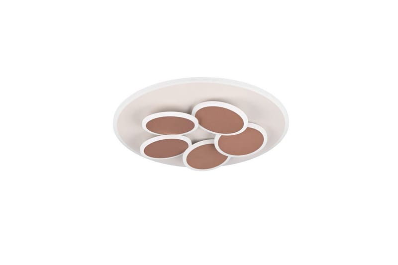 Taklampe TRIO Mandala Varm grå/kaffebrun - Varm grå/kaffebrun - Belysning - Innendørsbelysning & Lamper - Taklampe - Takplafond