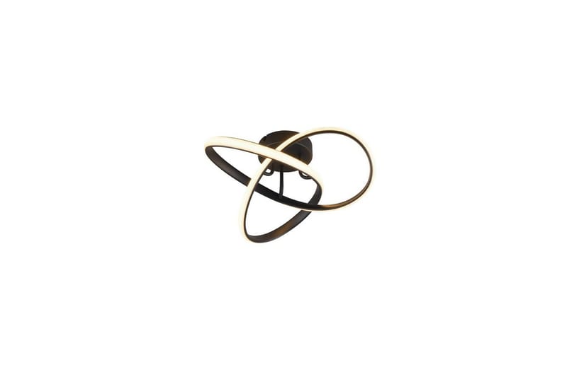 Taklampe TRIO Meo Matt svart, Matt svart