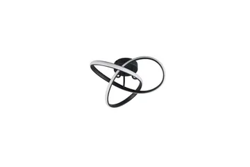 Taklampe TRIO Meo Matt svart - Matt svart - Belysning - Innendørsbelysning & Lamper - Taklampe - Takplafond