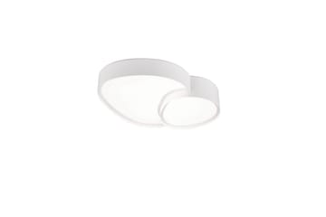 Taklampe TRIO Rise 43 cm, Matt hvit - 43 cm, Matt hvit - Belysning - Innendørsbelysning & Lamper - Taklampe - Takplafond