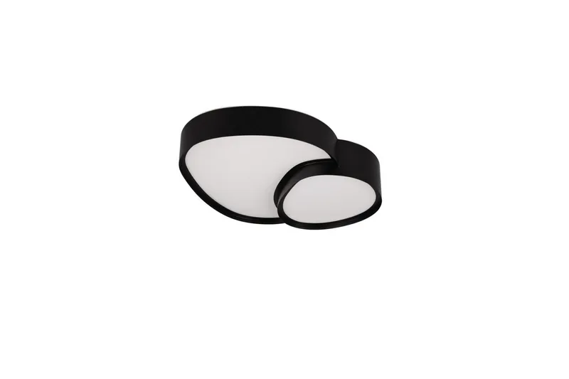 Taklampe TRIO Rise 43 cm, Matt svart - 43 cm, Matt svart - Belysning - Innendørsbelysning & Lamper - Taklampe - Takplafond