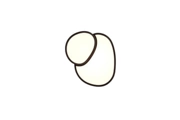 Taklampe TRIO Rise 43 cm, Matt svart - 43 cm, Matt svart - Belysning - Innendørsbelysning & Lamper - Taklampe - Takplafond