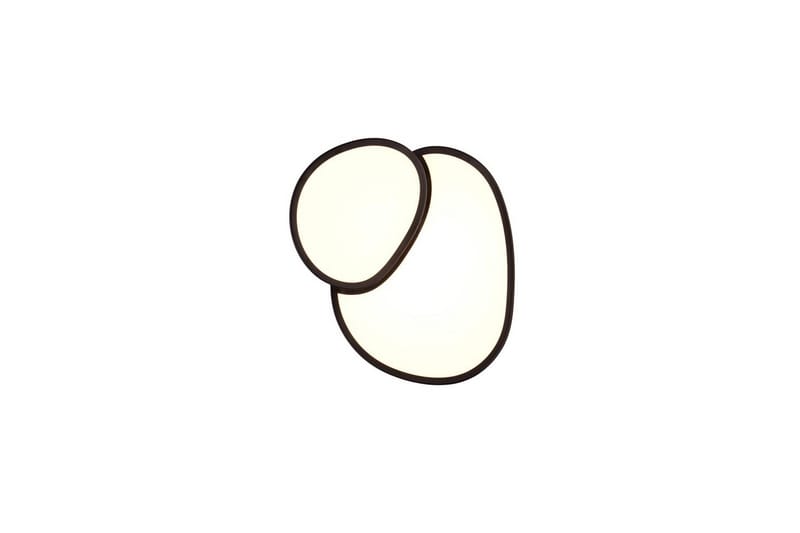 Taklampe TRIO Rise 43 cm, Matt svart - 43 cm, Matt svart - Belysning - Innendørsbelysning & Lamper - Taklampe - Takplafond