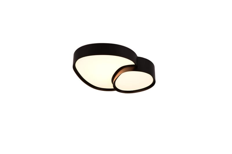 Taklampe TRIO Rise 43 cm, Matt svart - 43 cm, Matt svart - Belysning - Innendørsbelysning & Lamper - Taklampe - Takplafond
