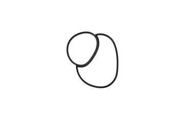 Taklampe TRIO Rise 43 cm, Matt svart - 43 cm, Matt svart - Belysning - Innendørsbelysning & Lamper - Taklampe - Takplafond