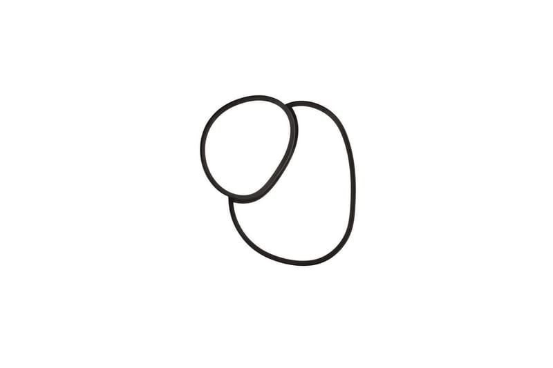 Taklampe TRIO Rise 43 cm, Matt svart - 43 cm, Matt svart - Belysning - Innendørsbelysning & Lamper - Taklampe - Takplafond