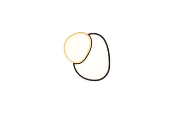 Taklampe TRIO Rise 43 cm, Svart/gull - 43 cm, Svart/gull - Belysning - Innendørsbelysning & Lamper - Taklampe - Takplafond