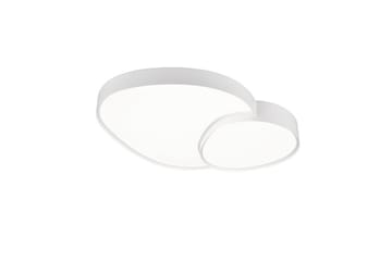 Taklampe TRIO Rise 77 cm, Matt hvit - 77 cm, Matt hvit - Belysning - Innendørsbelysning & Lamper - Taklampe - Takplafond