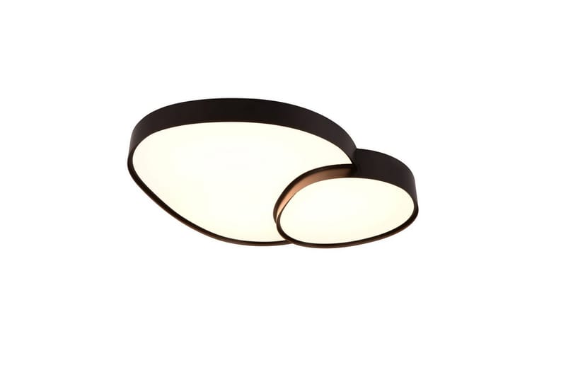 Taklampe TRIO Rise 77 cm, Matt svart - 77 cm, Matt svart - Belysning - Innendørsbelysning & Lamper - Taklampe - Takplafond