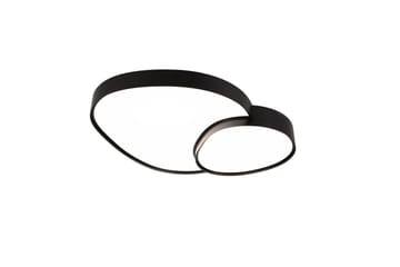 Taklampe TRIO Rise 77 cm, Matt svart - 77 cm, Matt svart - Belysning - Innendørsbelysning & Lamper - Taklampe - Takplafond
