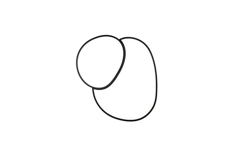 Taklampe TRIO Rise 77 cm, Matt svart - 77 cm, Matt svart - Belysning - Innendørsbelysning & Lamper - Taklampe - Takplafond