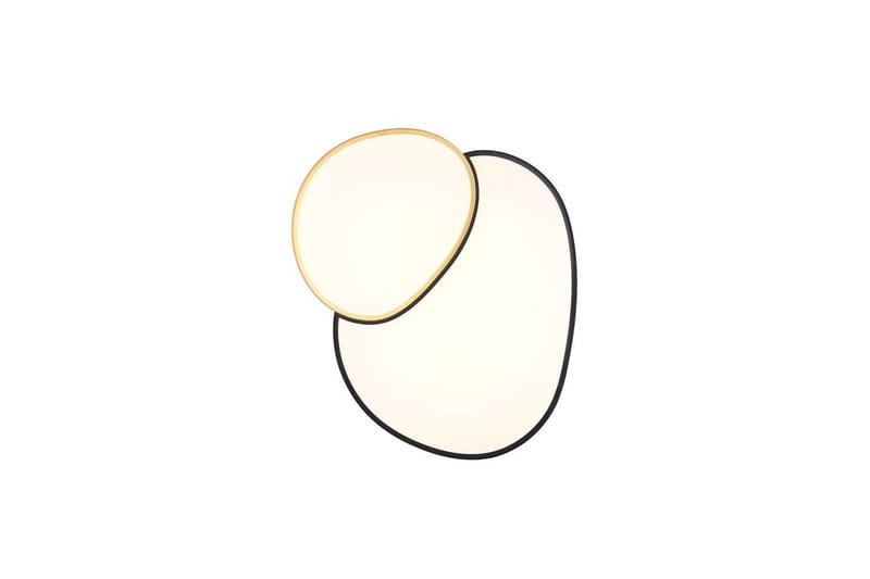 Taklampe TRIO Rise 77 cm, Svart/gull - 77 cm, Svart/gull - Belysning - Innendørsbelysning & Lamper - Taklampe - Takplafond
