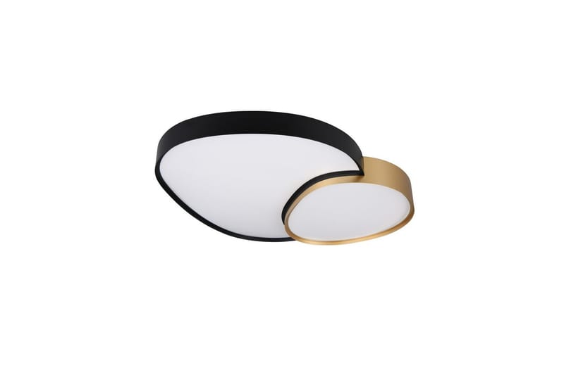 Taklampe TRIO Rise 77 cm, Svart/gull - 77 cm, Svart/gull - Belysning - Innendørsbelysning & Lamper - Taklampe - Takplafond