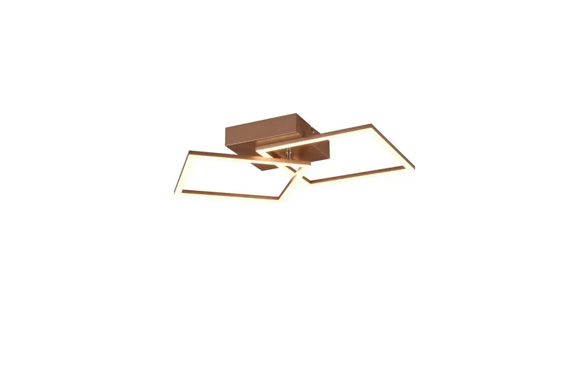 Taklampe TRIO Trail 2-del, Kaffebrun - 2-del, Kaffebrun - Belysning - Innendørsbelysning & Lamper - Taklampe - Takplafond