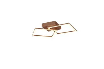Taklampe TRIO Trail 2-del, Kaffebrun - 2-del, Kaffebrun - Belysning - Innendørsbelysning & Lamper - Taklampe - Takplafond