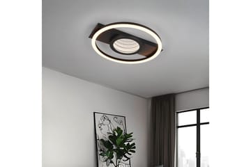 Taklampe TRIO Wheeler Rund, Matt svart - Rund, Matt svart - Belysning - Innendørsbelysning & Lamper - Taklampe - Takplafond