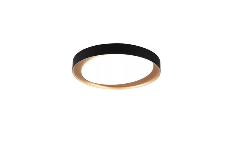 Taklampe TRIO Zeta Svart/gull, Svart/gull