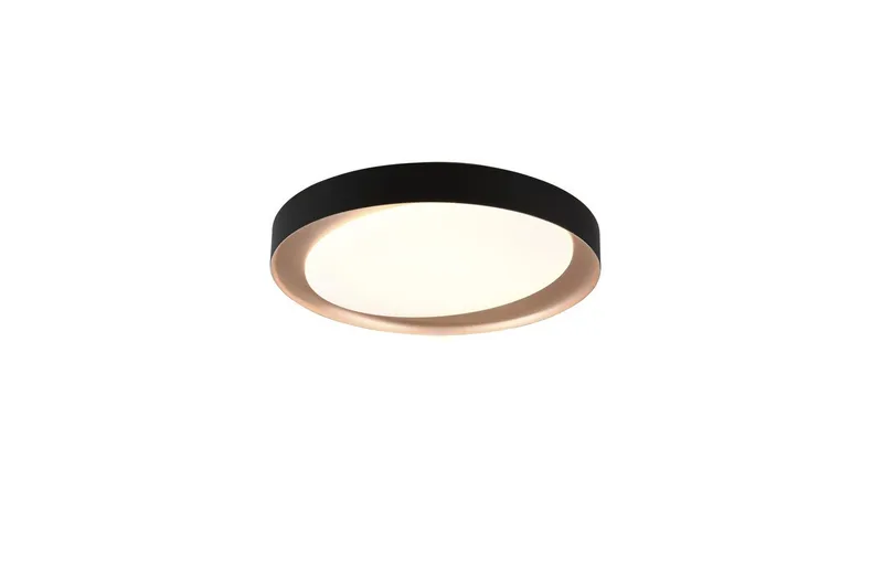 Taklampe TRIO Zeta Svart/gull - Svart/gull - Belysning - Innendørsbelysning & Lamper - Taklampe - Takplafond