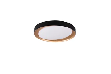 Taklampe TRIO Zeta Svart/gull - Svart/gull - Belysning - Innendørsbelysning & Lamper - Taklampe - Takplafond