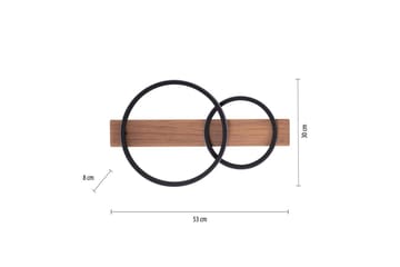 Taklampe Trooper - 30x8x53 cm - Belysning - Innendørsbelysning & Lamper - Taklampe - Takplafond