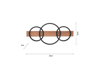Taklampe Trooper - 30x8x68 cm - Belysning - Innendørsbelysning & Lamper - Taklampe - Takplafond