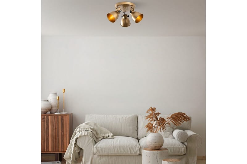 Taklampe Tyka Gull - Gull - Belysning - Innendørsbelysning & Lamper - Taklampe - Takplafond