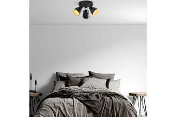 Taklampe Tyka Svart - Svart - Belysning - Innendørsbelysning & Lamper - Taklampe - Takplafond