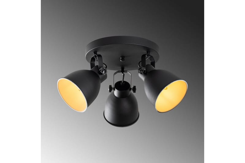 Taklampe Tyka Svart - Svart - Belysning - Innendørsbelysning & Lamper - Taklampe - Takplafond