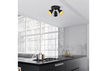 Taklampe Tyka Svart - Svart - Belysning - Innendørsbelysning & Lamper - Taklampe - Takplafond