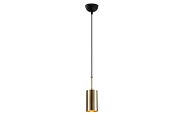 Taklampe Tyrel Gull / Svart Enkeltkontakt - Enkeltkontakt - Belysning - Innendørsbelysning & Lamper - Taklampe - Kjøkkenlampe & taklampe kjøkken