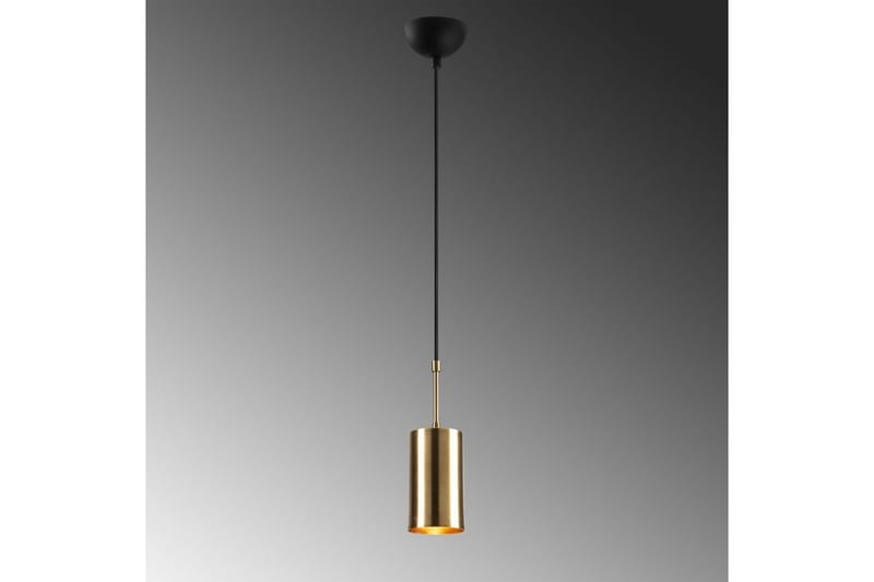 Taklampe Tyrel Gull / Svart Enkeltkontakt - Enkeltkontakt - Belysning - Innendørsbelysning & Lamper - Taklampe - Kjøkkenlampe & taklampe kjøkken