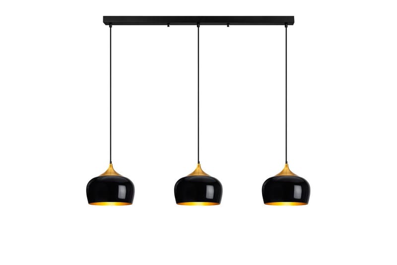 Taklampe Valen Svart, Svart